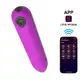 Vibrador Bullet Inteligente 10 Modos, Controle Via App e Recarregável Cor Roxo (4)