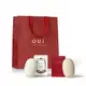 Combo O.U.I Savon Parfumé: Jardin de Grasse Rose 90g + L’Amour-Esse 142 90g + Sacola