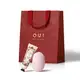 Combo O.U.i Jardin de Grasse Rosé: Creme Mãos 30g + Sabonete Parfumé 90g + Sacola Pequena