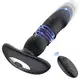Massageador de Próstata Vai e Vem Plug Anal Controle Remoto 15,8cm x 3,8cm 10 Intensidades Silicone Recarregável (4)
