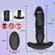 Massageador de Próstata Vai e Vem Plug Anal Controle Remoto 15,8cm x 3,8cm 10 Intensidades Silicone Recarregável (8)