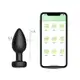 Plug Anal Vibrador com Controle por Aplicativo 10 Intensidades 6,5cm x 3,5cm Recarregável Resistente à Água (7)