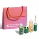 Combo QDB Guaraná Antarctica: Gloss Labial 10ml + Blush Líquido Que Muda de Cor 6,8ml + Sacola de Presente P