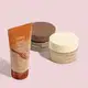 Combo Skin.q Doçura: Gel de Limpeza Facial 150g +Gel Hidratante Facial 80g + Esfoliante Facial 50g