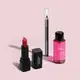 Combo Mini Make Básica: Batom Vermelho 1,6g + Lápis de Olhos Preto 600mg + Óleo de Limpeza Facial 30ml