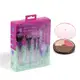 Combo Pó Compacto Facial Multiefeitos Napolitano + Kit de Pinceis Tudão