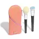 Combo Pincéis de Maquiagem: Super Denso + Multi Pó e Blush + Case Para Pincéis