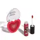 Combo QDB As Meninas Super Poderosas: Blush Compacto 4g + Lip Oil Vermelho 9,5ml