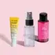 Combo Mini Skincare: Protetor Solar Facial FPS 70 10ml  + Bruma Facial Fixadora 30ml + Óleo de Limpeza Facial 30ml (2)