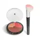 Combo Multiefeitos: Pó Compacto Facial Napolitano 18g + Pincel De Maquiagem