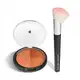 Combo Multiefeitos Bronzer: Pó Compacto Facial 18g + Pincel De Maquiagem