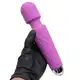 Vibrador massageador varinha em silicone com 20 modos de vibração Cor ROXO (3)