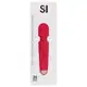 Vibrador massageador varinha em silicone com 20 modos de vibração Cor VINHO (6)