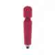 Vibrador Varinha Mágica Massageadora com 20 Modos de Vibração USB Cor Vermelho