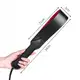 Sexy Import Soft Touch Preto e Vermelho 35cm x 5cm - Chibata em Couro Sintético (2)