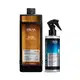 Combo TRUSS Nutrição e Reconstrução: Shampoo Nutri Infusion 1l + Spray Uso Obrigatório; 260ml