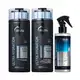 Combo Hydration Obrigatório: Shampoo Ultra Hydration 300ml + Condicionador Ultra Hydration 300ml + Spray Uso Obrigatório; 260ml