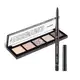 Combo Maquiagem: Paleta de Sombras Rose 3g + Lapiseira Delineadora para Olhos 0,35g