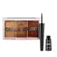 Combo Vult Make: Paleta de Rosto Multifuncional Camila Loures 15,5g + Delineador Líquido Preto 2,5ml