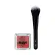 Combo Vult Make: Blush Compacto Rosa Perolado 3g + Pincel Multi Blush Vult