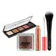 Combo Vult: Paleta Sombras Essentials Neutrals 3g + Pincel Multi Blush + Gloss Bronzeada Soleil 5,2ml + Blush Golden Perolado 3g