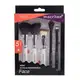 Kit 5 Pincel Profissional para Face Macrilan - WB801 (1)