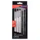 Kit com 5 Pinceis Profissional para olhos WB802 Macrilan (3)