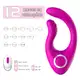 Vibrador com Motor Duplo e controle sem Fio Rosa – Recarregável (5)