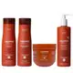 Kit Arvensis Professional Cachos Naturais - Shampoo 300ml + Ativador 300ml + Geleia Alta Fixação 300g