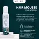 Kit 4 Mousse Fixador Capilar Neez Finalizador Penteado Hidratante Ação Rápida Fixação Normal 150ml (2)