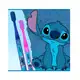 Kit Dentalclean Disney Stitch Azul e Rosa - Escova de Dente Juvenil (2 Unidades) (3)
