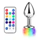 Plug Anal com Led Tamanho Pequeno 13 Cores (1)