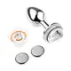 Plug Anal com Led Tamanho Pequeno 13 Cores (5)