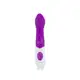 Vibrador com 10 Vibrações e Cerdas - Roxo | G-Spot (1)