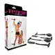 Kit Bondage com 4 Amarras para Porta - Oncinha - Fetiche