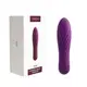 Vibrador em Silicone com Vibro, Recarregável - Roxo | Tulip (1)