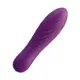 Vibrador em Silicone com Vibro, Recarregável - Roxo | Tulip (3)