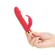 Mini Vibrador Rabbit Com Glande, 7 Vibrações - Vermelho|Dick (4)