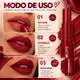 Batom Ruby Rose Charm Lips Cl17 Hb-l6001-17 (6)