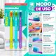 Kit Kess Pro Escova Dental Familia Extra Macia Com 3 Cód.: 2517 (5)