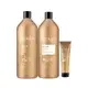 Kit Redken All Soft - Shampoo 1L , Condicionador 1L e Máscara 250ml