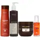 Kit Arvensis Cachos Naturais - Shampoo 300ml + Acidificante 300ml + Óleo 2x1 60ml + Máscara Cold 300g (1)