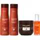 Kit Arvensis Cachos Naturais - Shampoo & Condicionador 300ml + Máscara Cold 300g + Óleo 2x1 60ml (1)