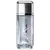 Frasco de perfume masculino Carolina Herrera 212 VIP, com design elegante em vidro transparente e tampa metálica brilhante. Rótulo com o nome da fragrância em letras grandes e informações sobre a marca.